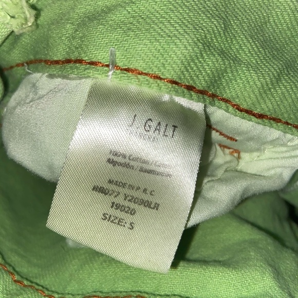 brandy melville lime green ariana painter pants - Picture 5 of 5